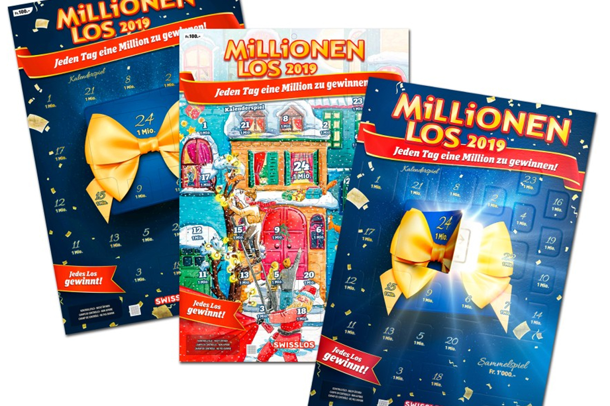 Der Adventskalender mit den Millionen
