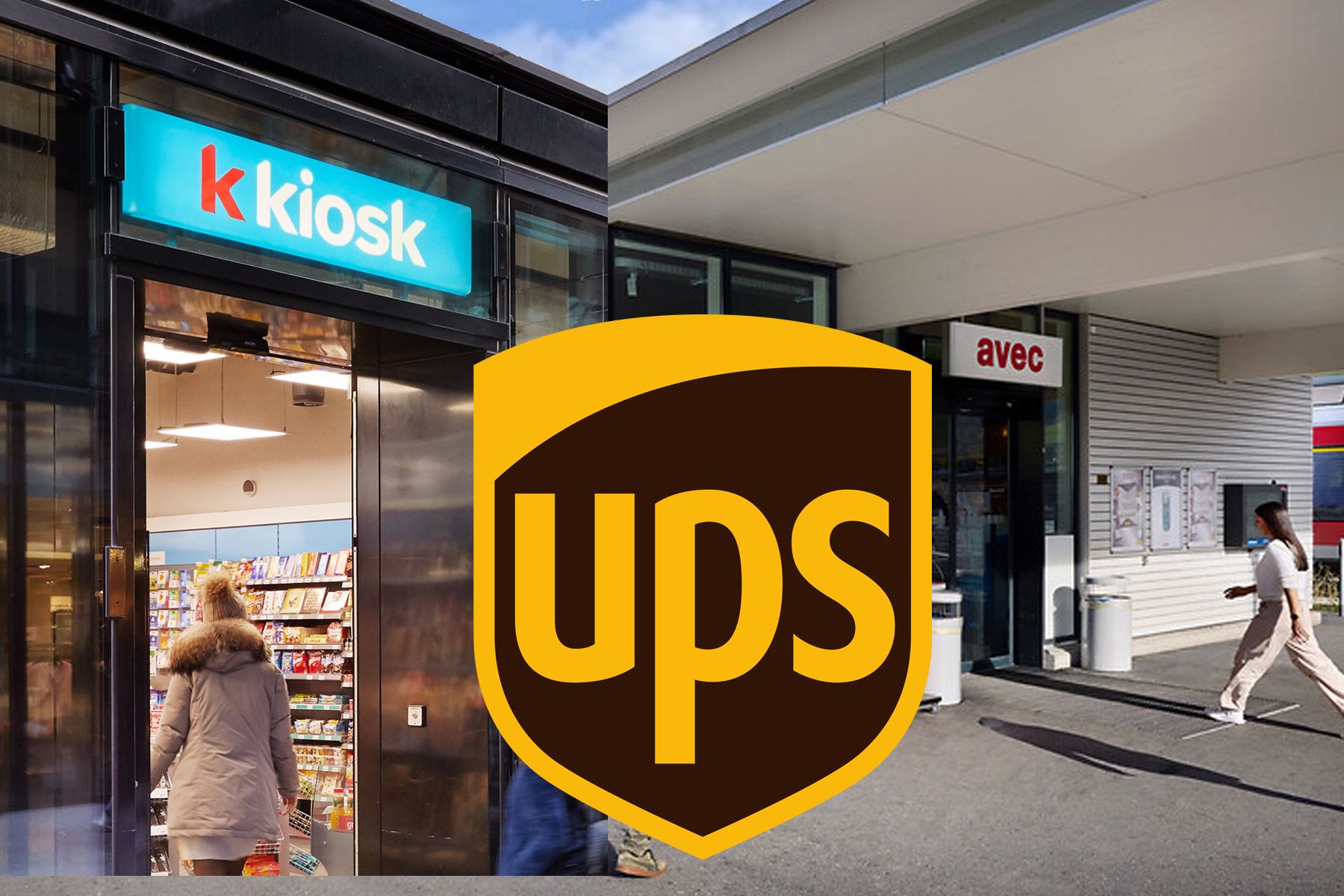 UPS Access Point - Pakete bringen & abholen