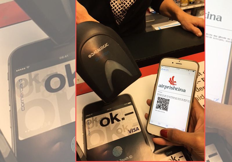 Mit pay@POS bezahlen und losfliegen!